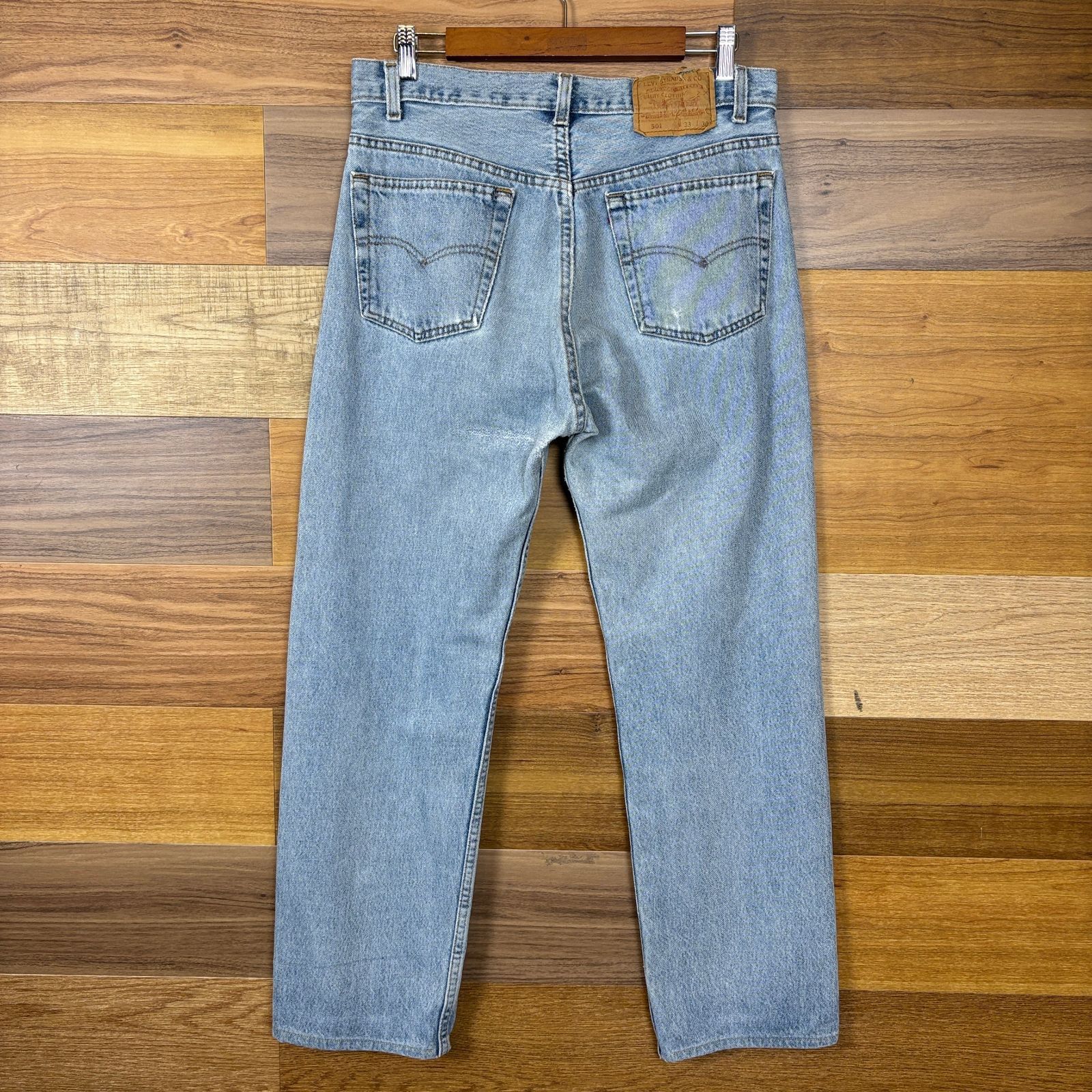Levi’s 501 USA製 W33 L30 デニム ジーンズ 90s 赤タブ USA製 90s Levi's 501 リーバイス デニム パンツ サイズ W33 L30