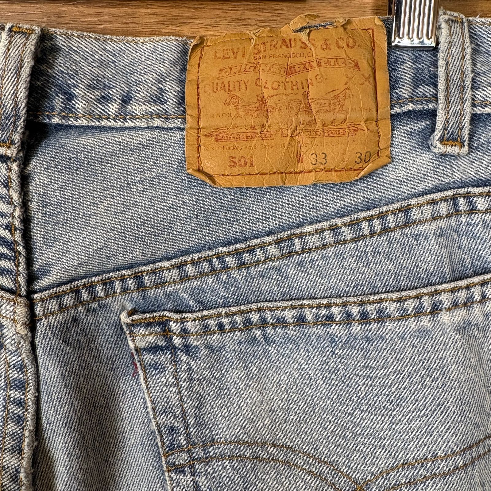 USA製 90s Levi's 501 リーバイス デニム パンツ サイズ W33 L30