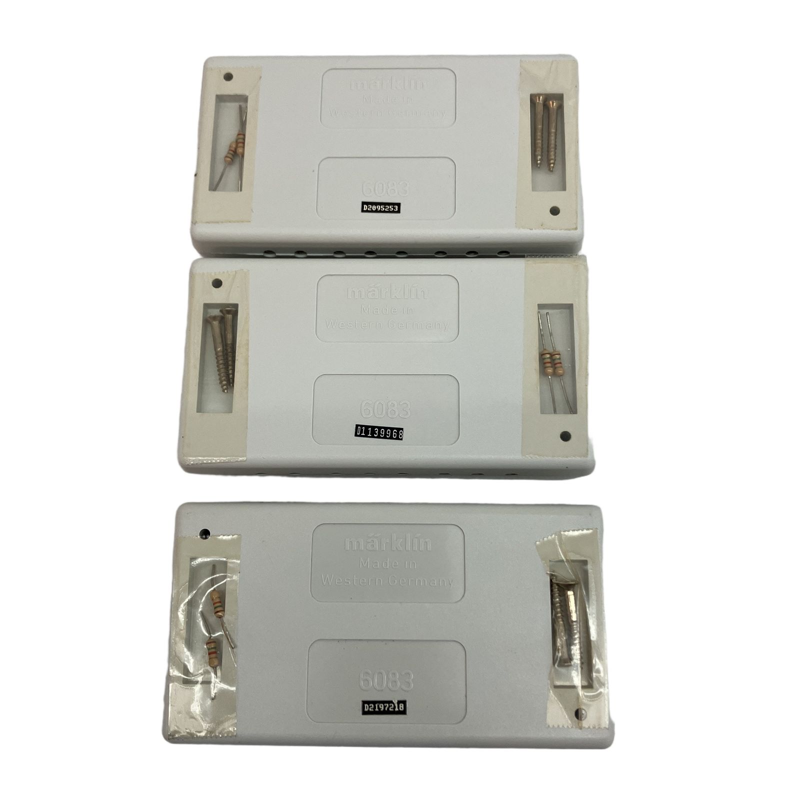 Marklin メルクリン 6083 デコーダー 3個セット decorder k 83