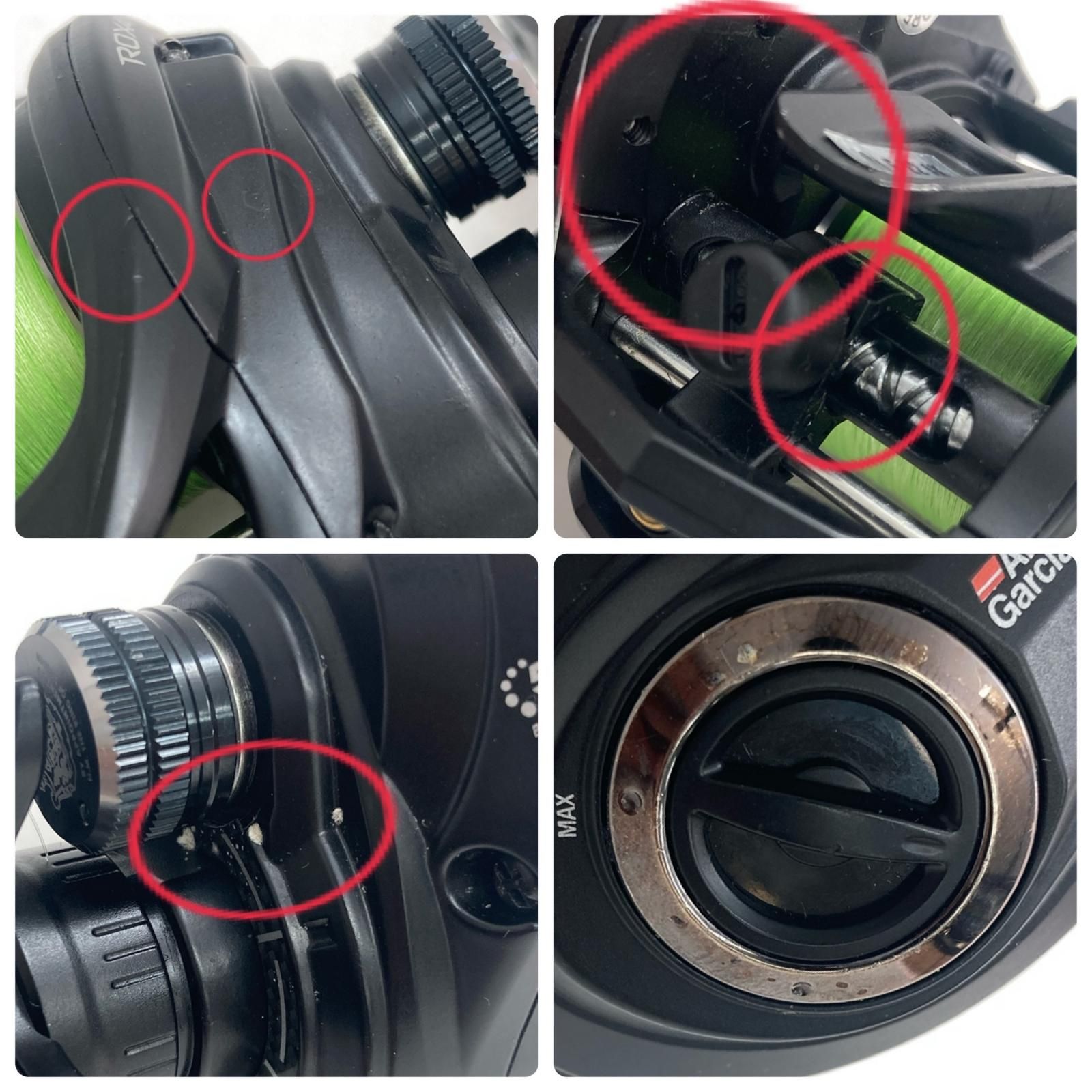 Abu Garcia アブガルシア ベイトリール ロキサーニ BF8-L 程度B 箱付