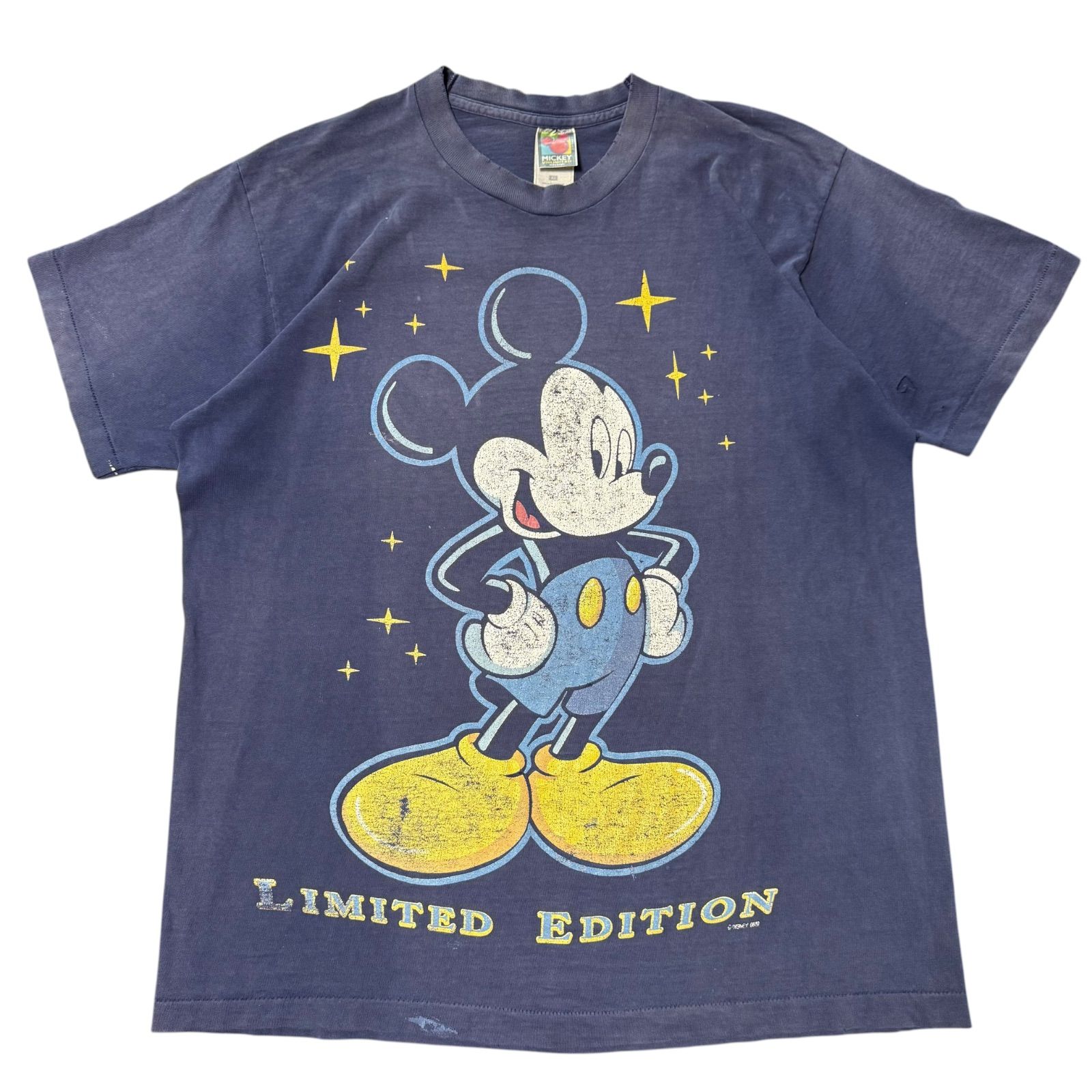 90s USA製 ディズニーワールド 25周年シングルステッチ ミッキー T