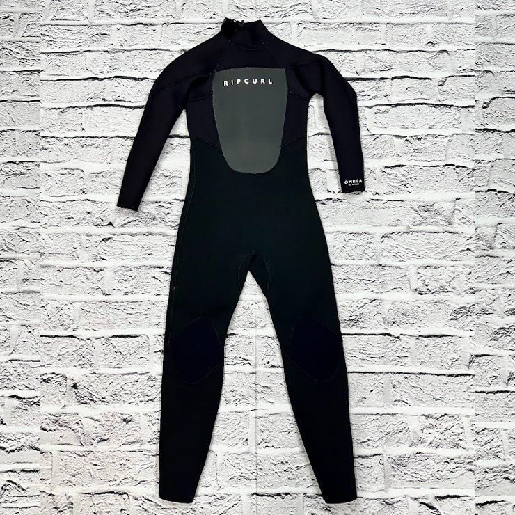 【新品】リップカール RIPCURL KIDS OMEGA 3/2GB BACKZIP バックジップ フルスーツ ウェットスーツ 114BFS BLACK ブラック 黒 6,8,10サイズ