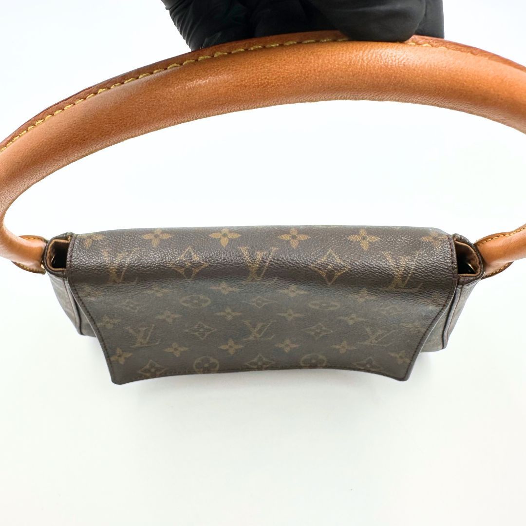LOUIS VUITTON ミニルーピング モノグラム ショルダーバッグ 美品】Louis Vuitton モノグラム ミニ ルーピング ショルダーバッグ