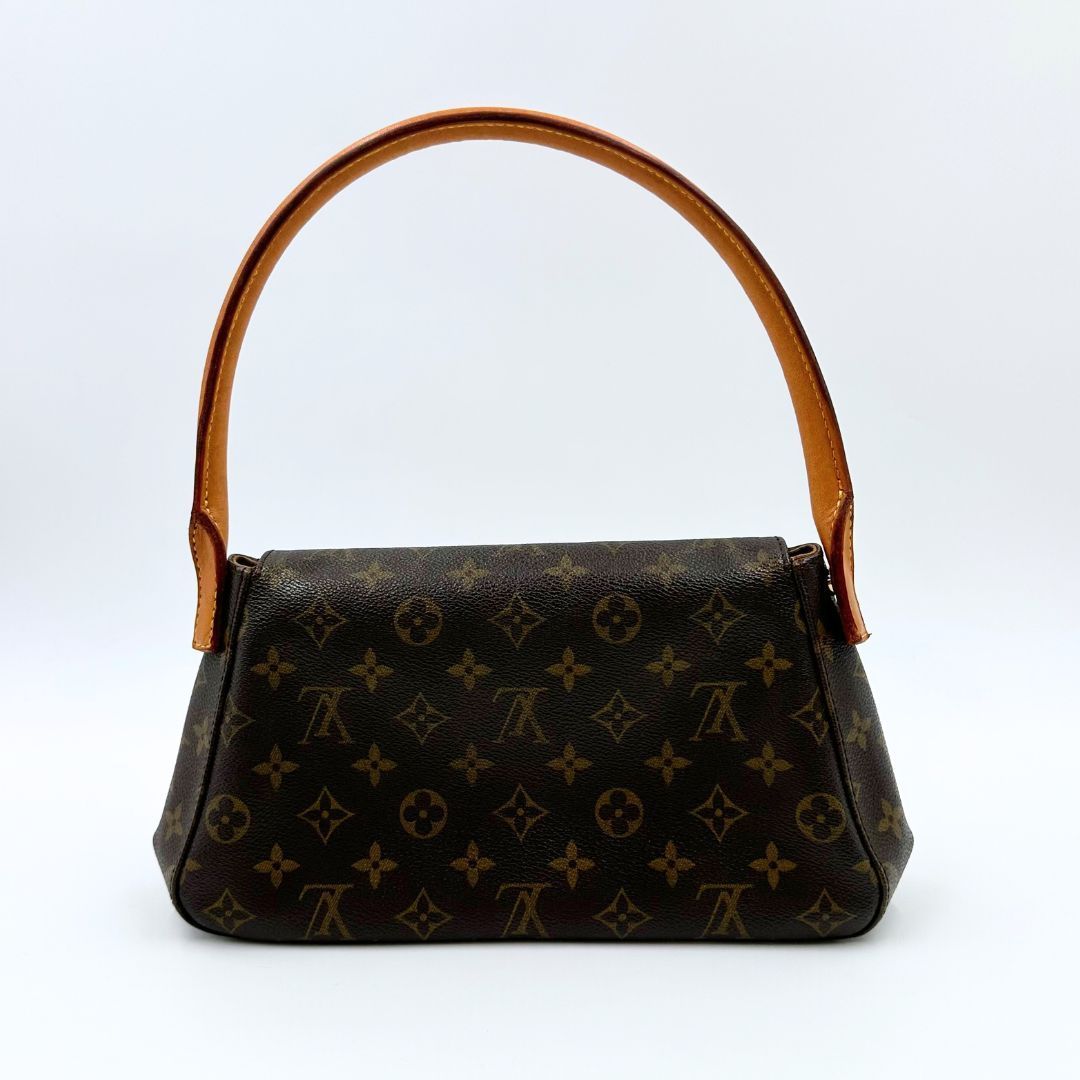 美品】Louis Vuitton モノグラム ミニ ルーピング ショルダーバッグ