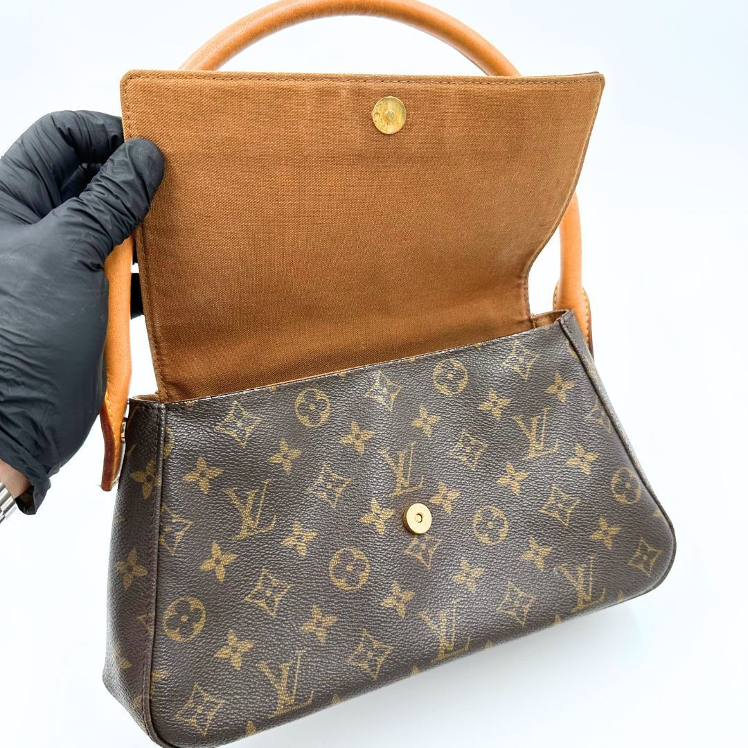 美品】Louis Vuitton モノグラム ミニ ルーピング ショルダーバッグ