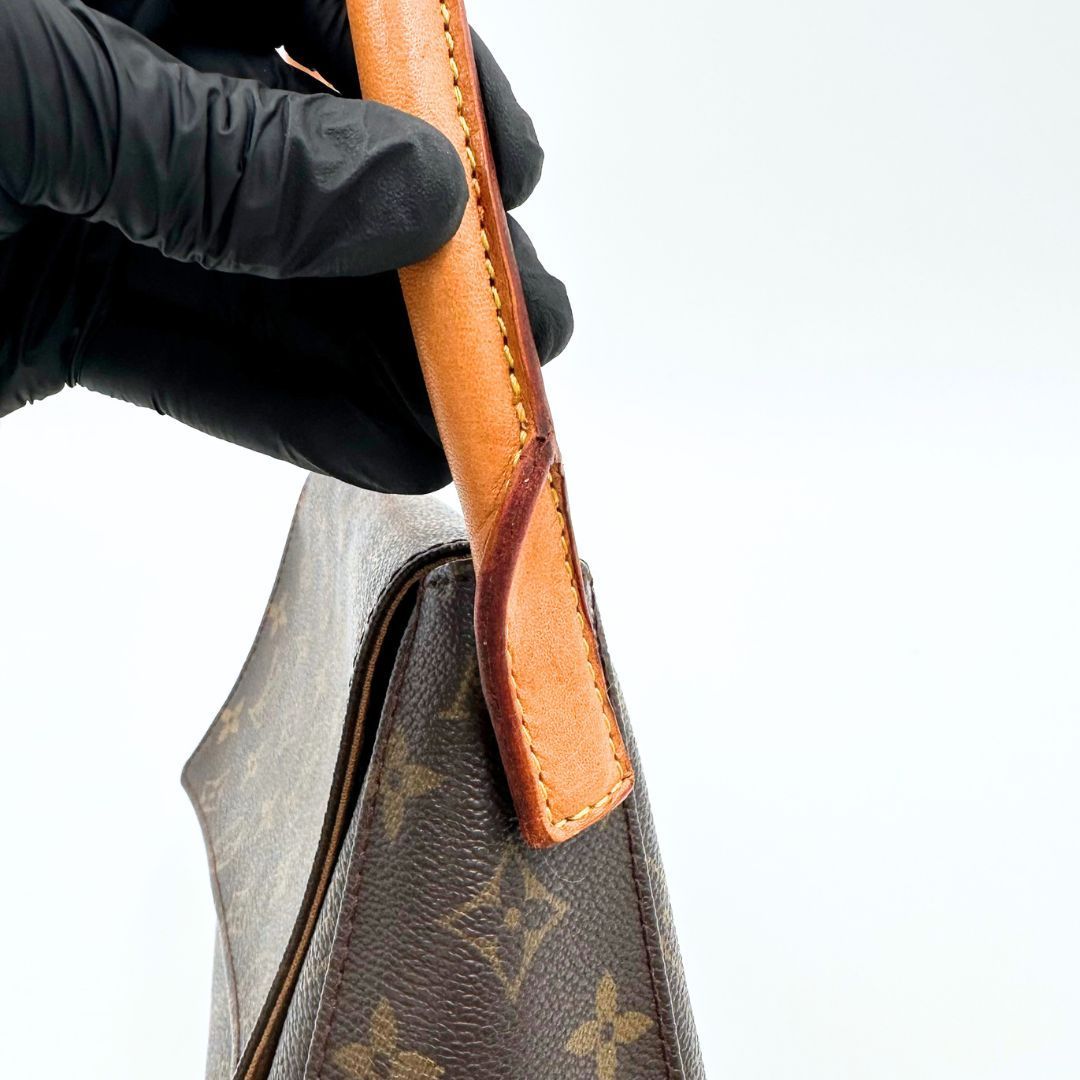 美品】Louis Vuitton モノグラム ミニ ルーピング ショルダーバッグ