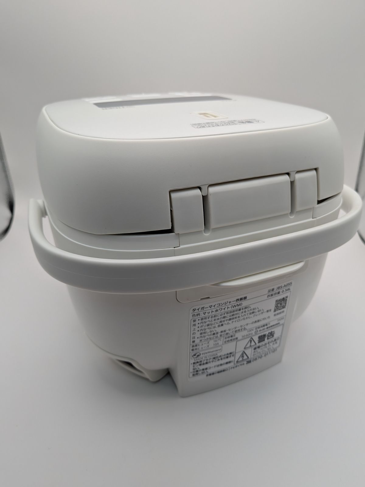 タイガー 炊飯器 JBS-A055 ホワイト 2024年製【AK23】 - メルカリ