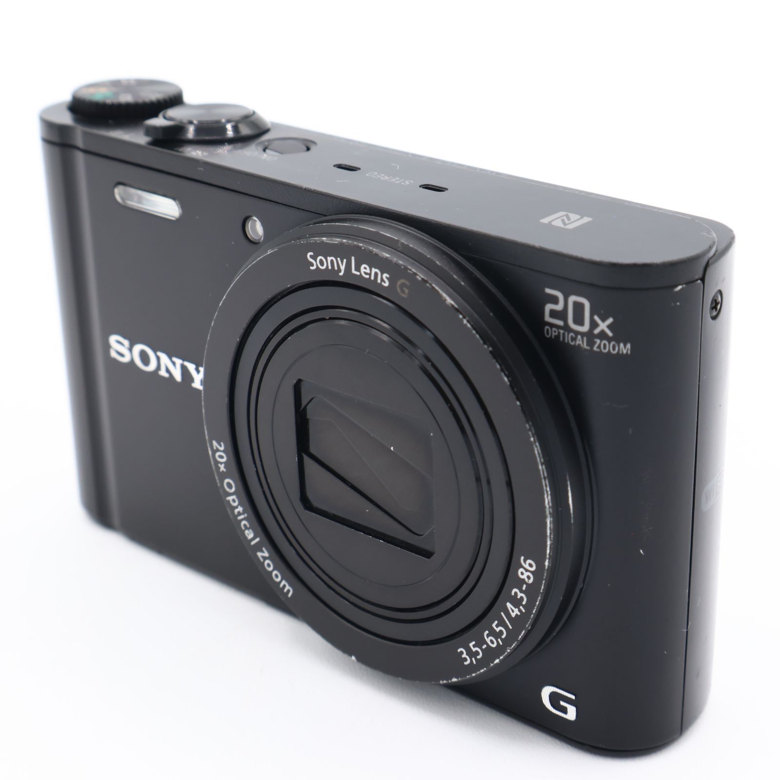 SONY ソニー デジタルカメラ Cyber-shot WX350 光学20倍 ブラック DSC