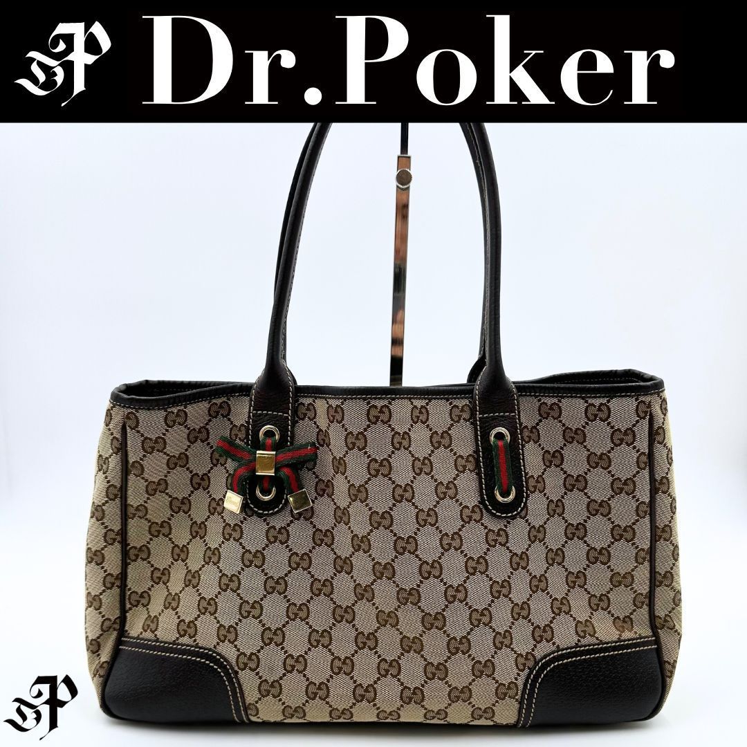 c*✨様 GUCCI GGキャンバス プリンシー　トートバッグ 美品】Gucci プリンシー GGキャンバス トートバッグ メイフェア - メルカリ