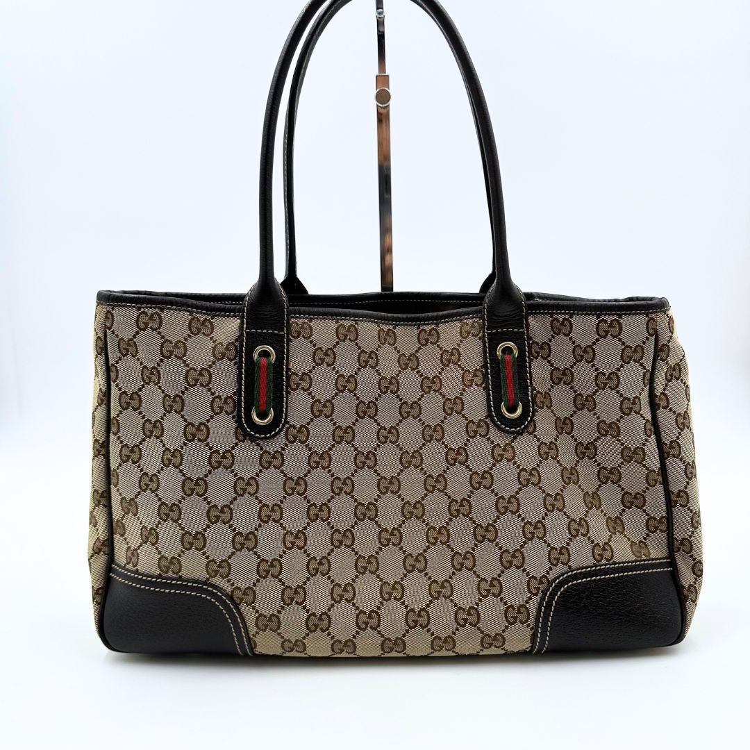 美品】Gucci プリンシー GGキャンバス トートバッグ メイフェア - メルカリ