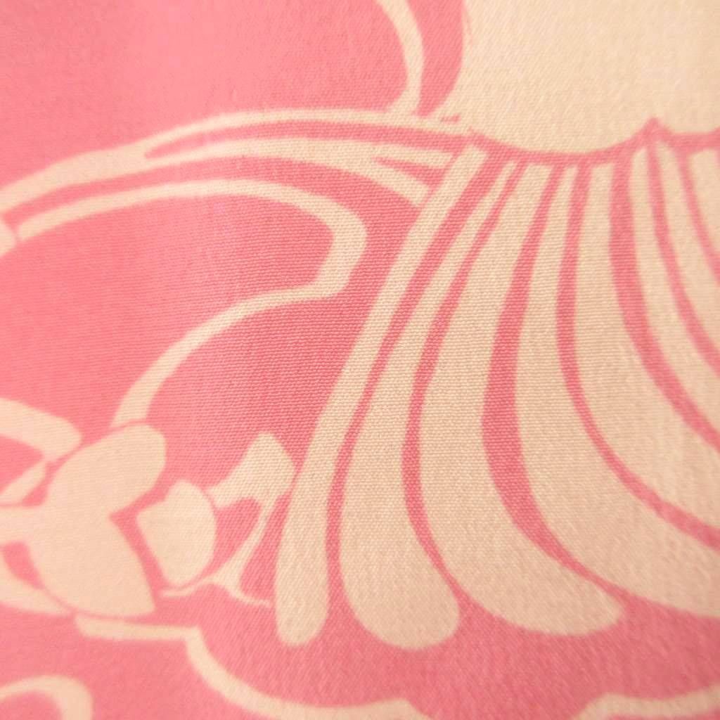 ミュウミュウ miumiu ノースリーブシャツ シルク 総柄 ボタニカル