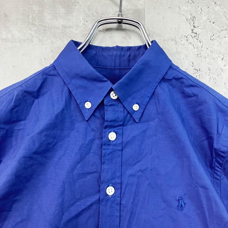 LAUREN ラルフローレン RALPH 半袖シャツ Lauren Ralph ブルー POLO 