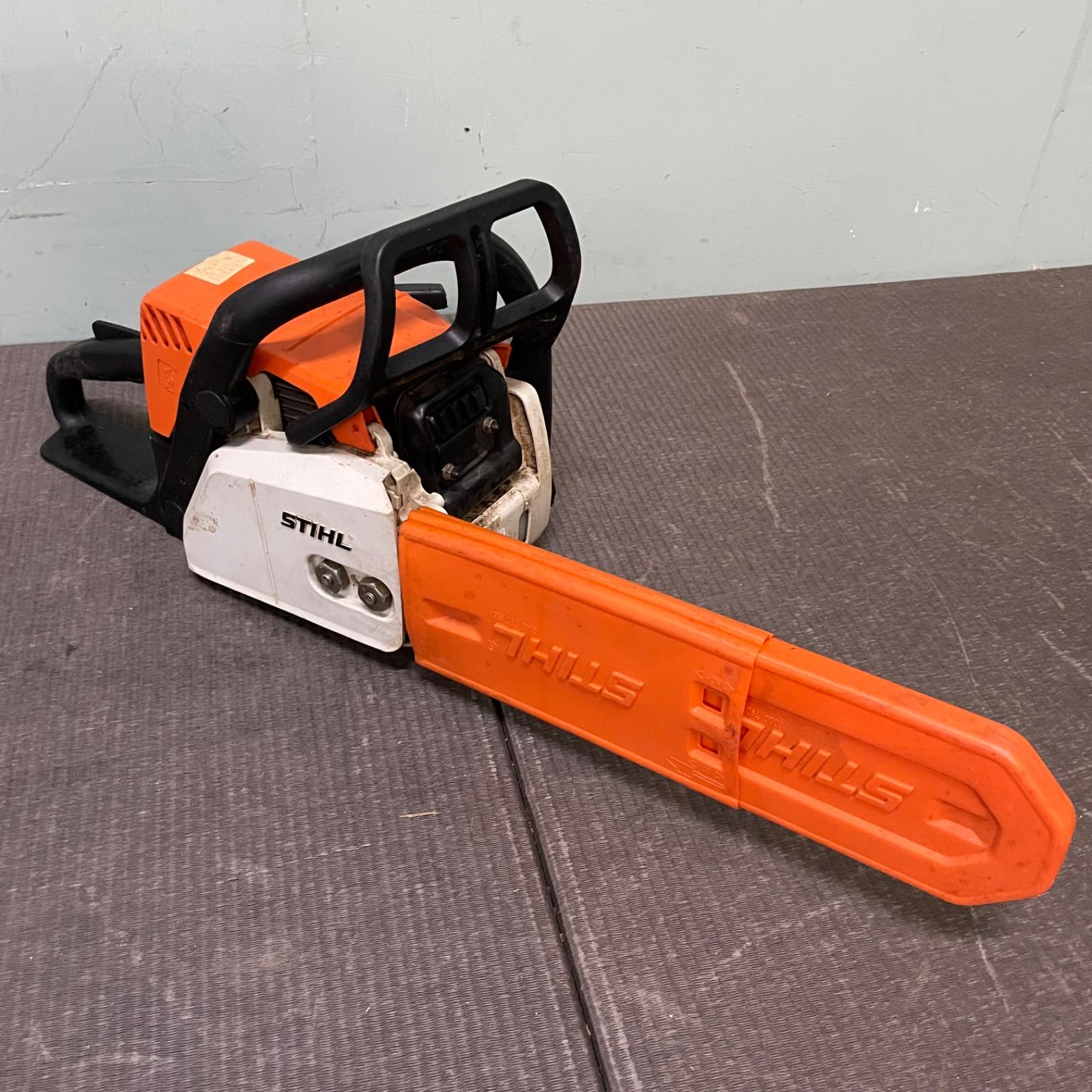 ♭ STIHL エンジンチェンソー スチール MS170 エンジン機械 工具 2F