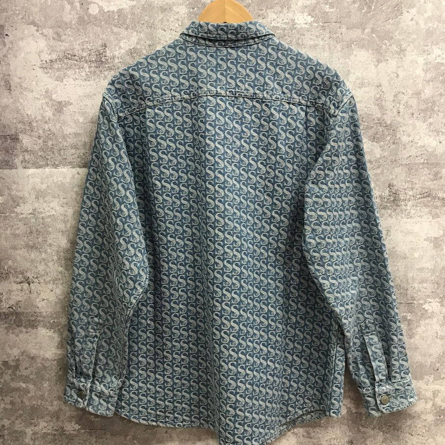 Supreme 21AW Mongram Denim Shirt シュプリーム 長袖デニムシャツ