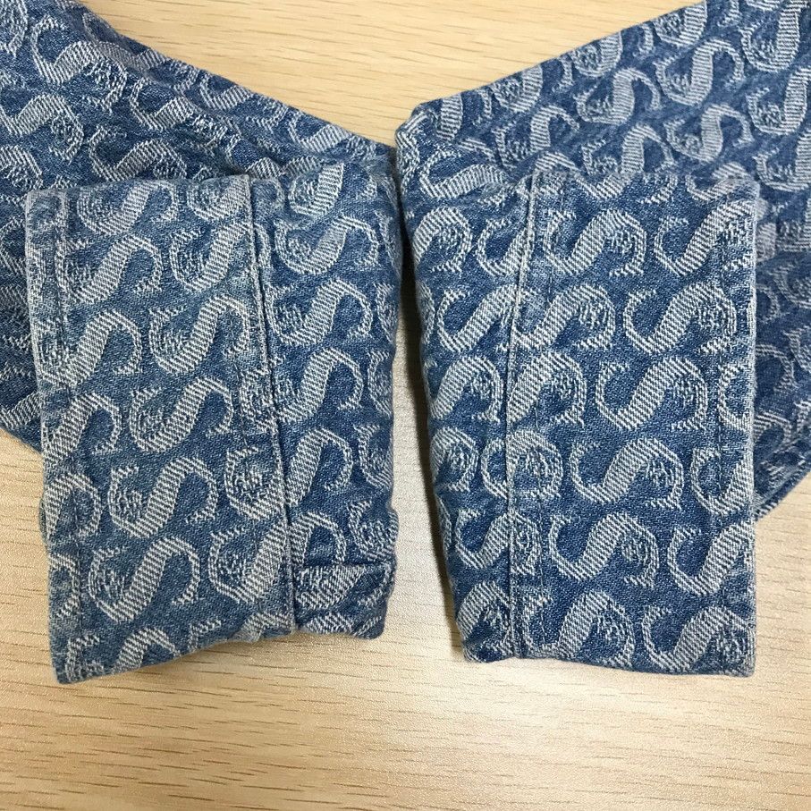Supreme 21AW Mongram Denim Shirt シュプリーム 長袖デニムシャツ