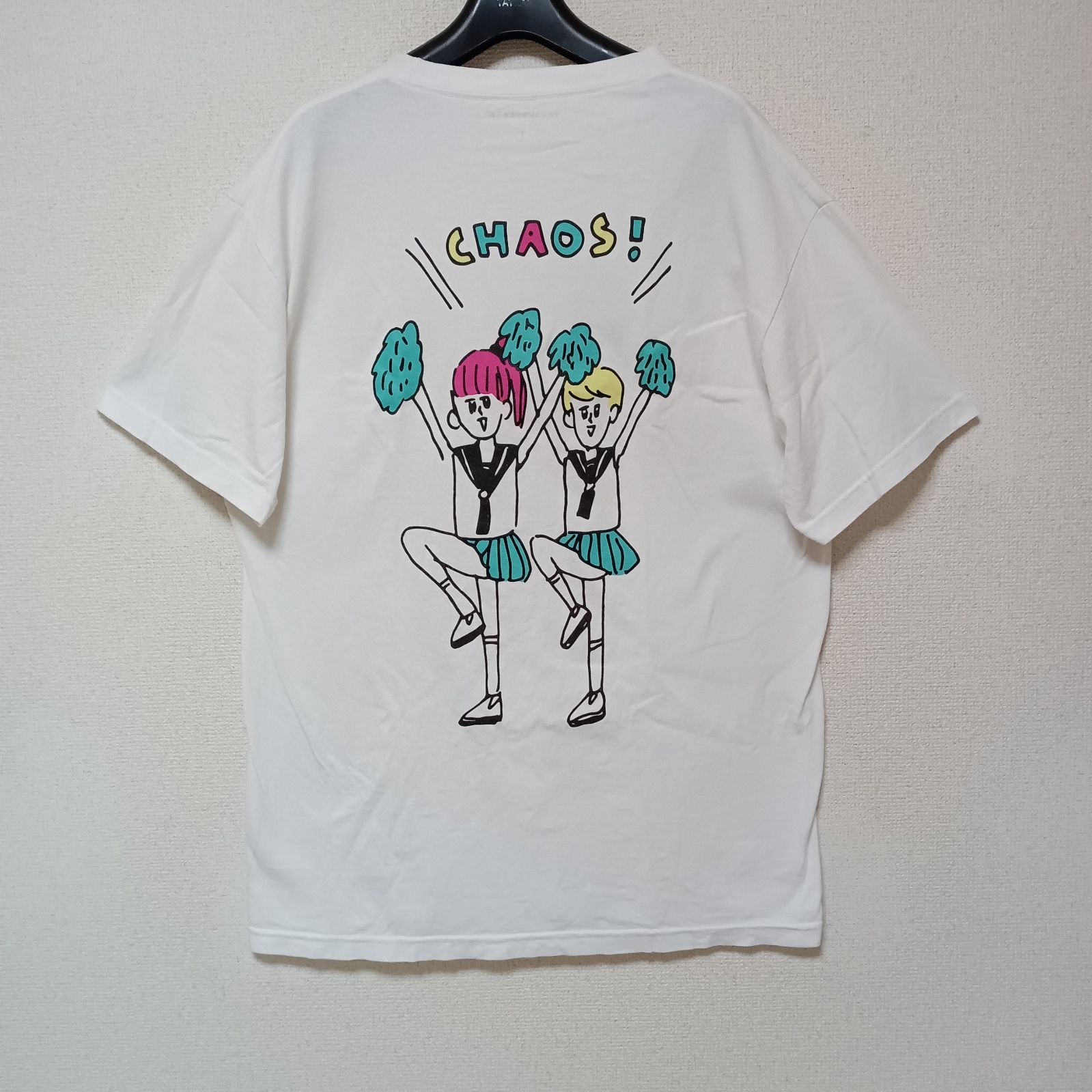 Chaos Fishing ClubカオスフィッシングクラブTシャツ半袖ホワイト
