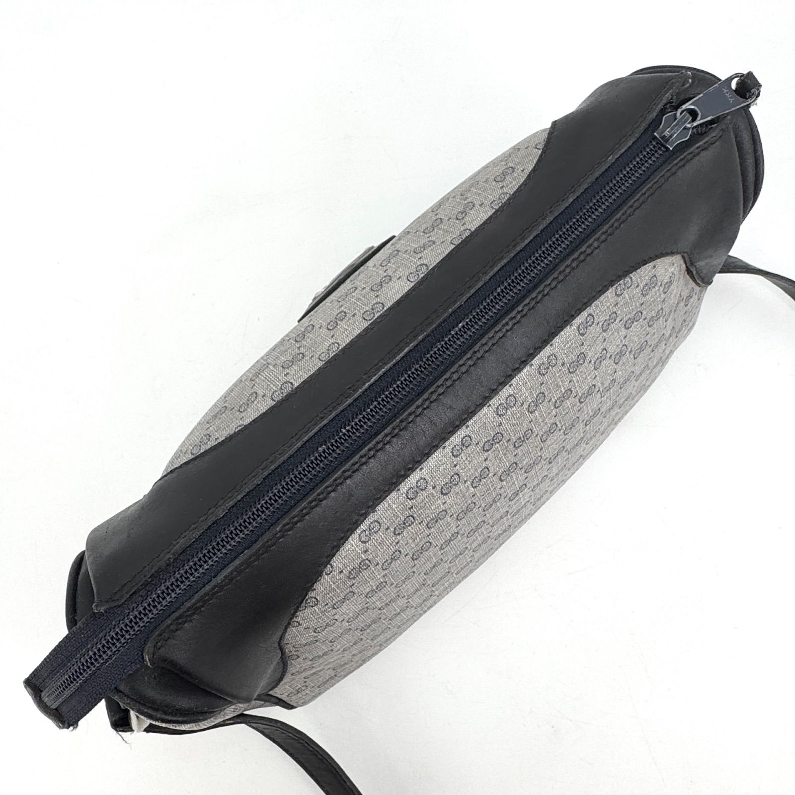 GUCCI グッチ マイクロGG シェリーライン ショルダーバッグ PVC レザー