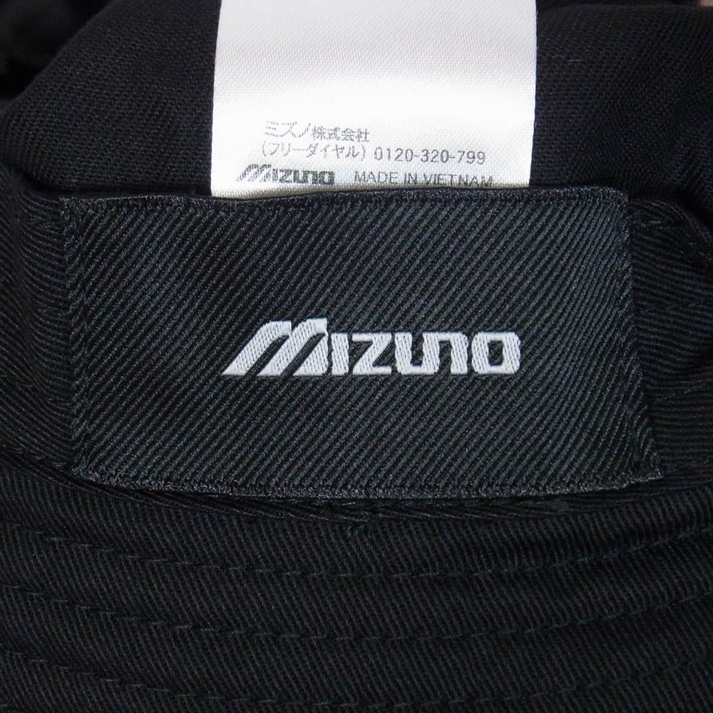 Mizuno ミズノ ロゴ バケットハット ブラック系 60cm新古品未