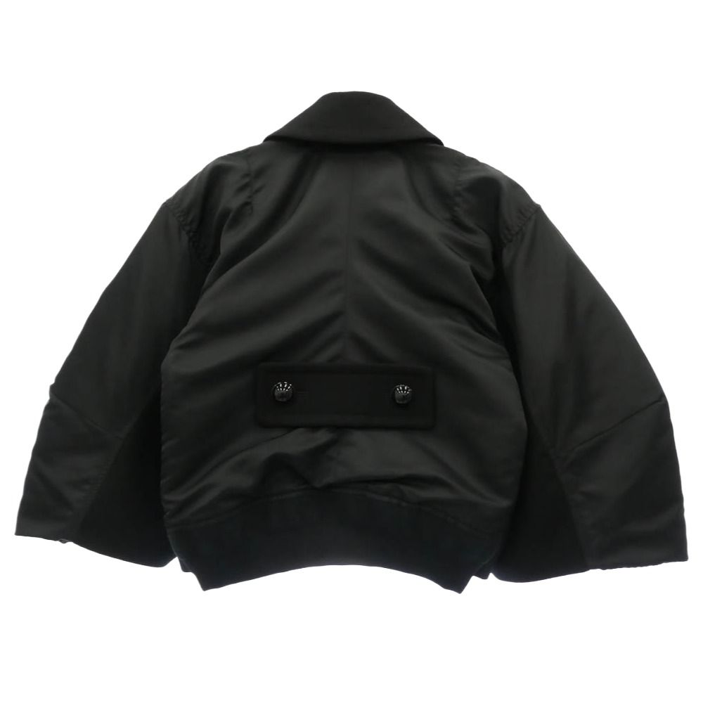 Sacai サカイ 24AW 24-07330 Wool Melton x Nylon Twill Jacket ウール