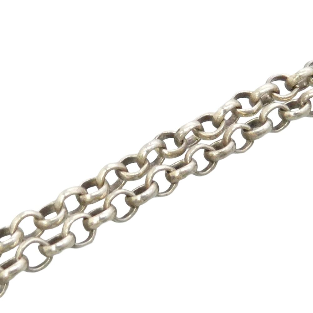 【レシート原本あり】クロムハーツ ロールチェーン ネックレス18インチ CHROME HEARTS クロムハーツ（原本無） NECKCHAIN 18inch R18 ロール
