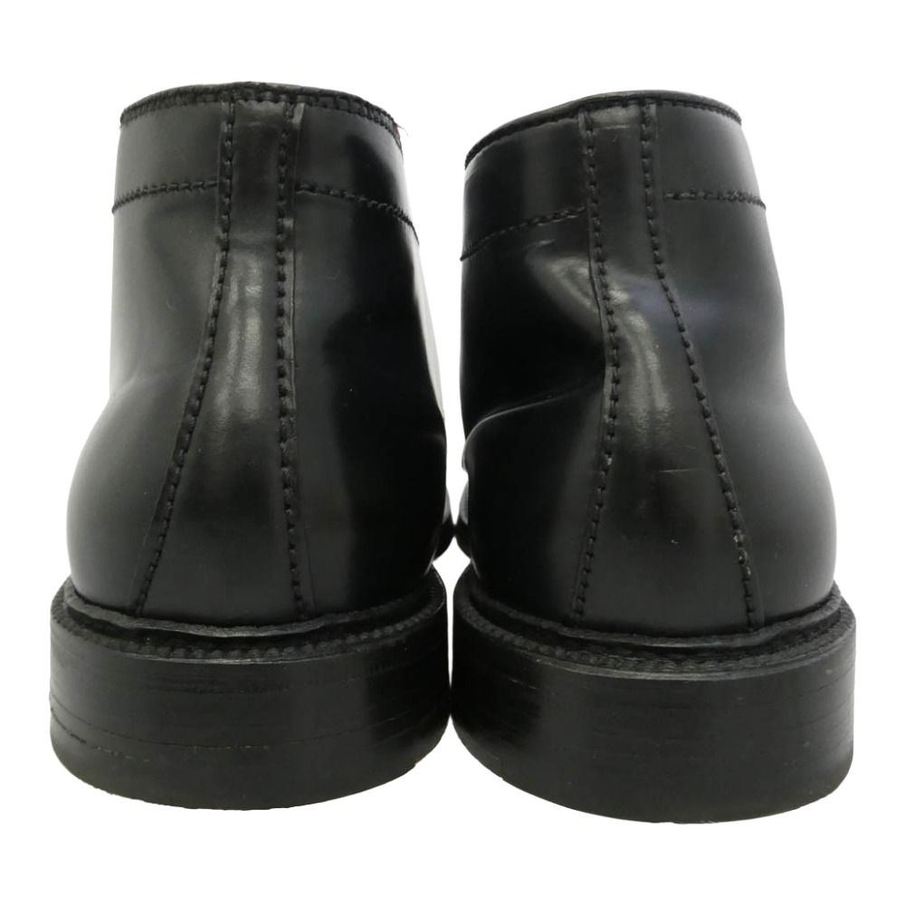 ALDEN オールデン 1340 Leather Soul レザーソウル別注 コードバン チャッカブーツ レザーシューズ ブラック系 8D【中古】 ALDEN オールデン 1340 Leather Soul レザーソウル別注 コードバン