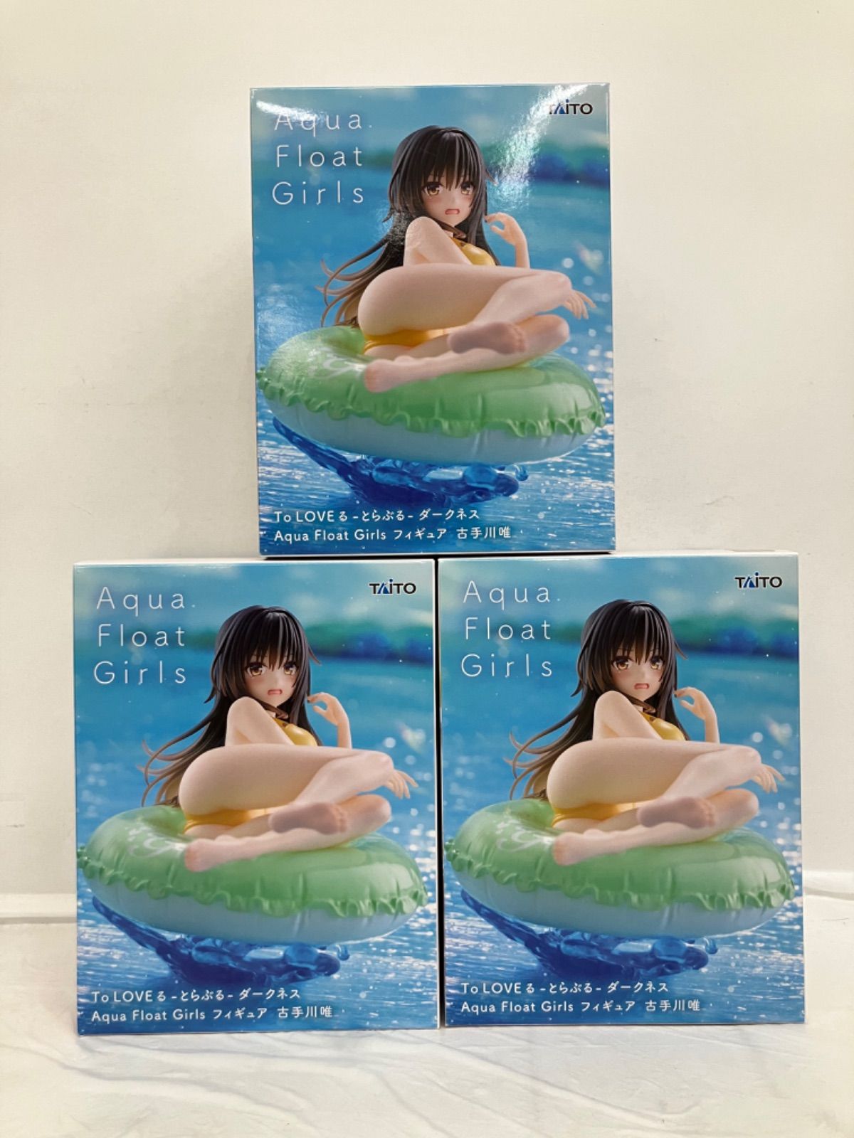 未開封 To LOVEる ダークネス Aqua Float Girls 古手川唯 フィギュア 3