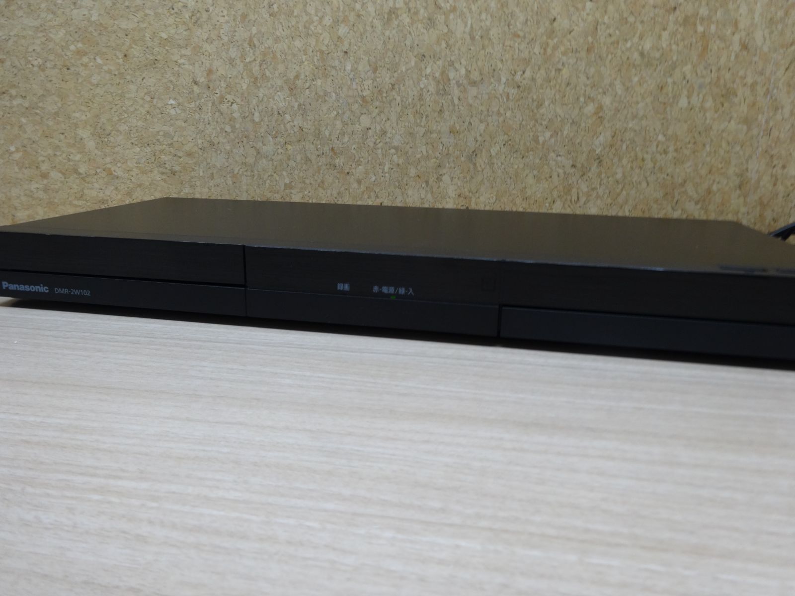 美品】パナソニック ブルーレイディスクレコーダー DMR-2W102 2024年製