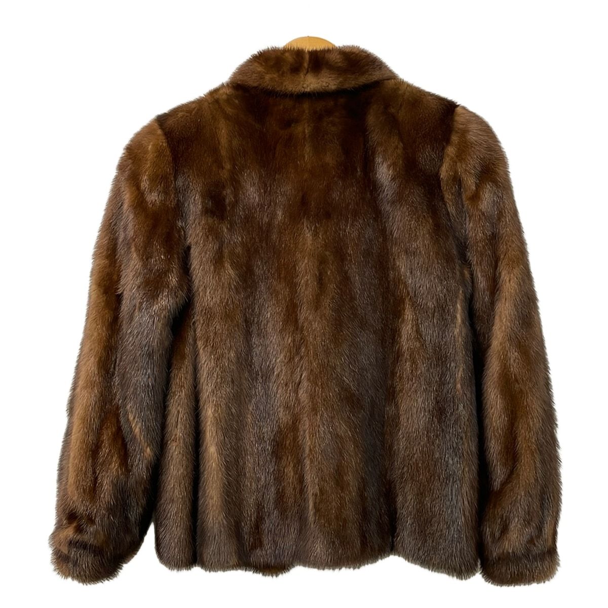 SAGA MINK(サガミンク) コート サイズ11 M レディース美品 - ダーク