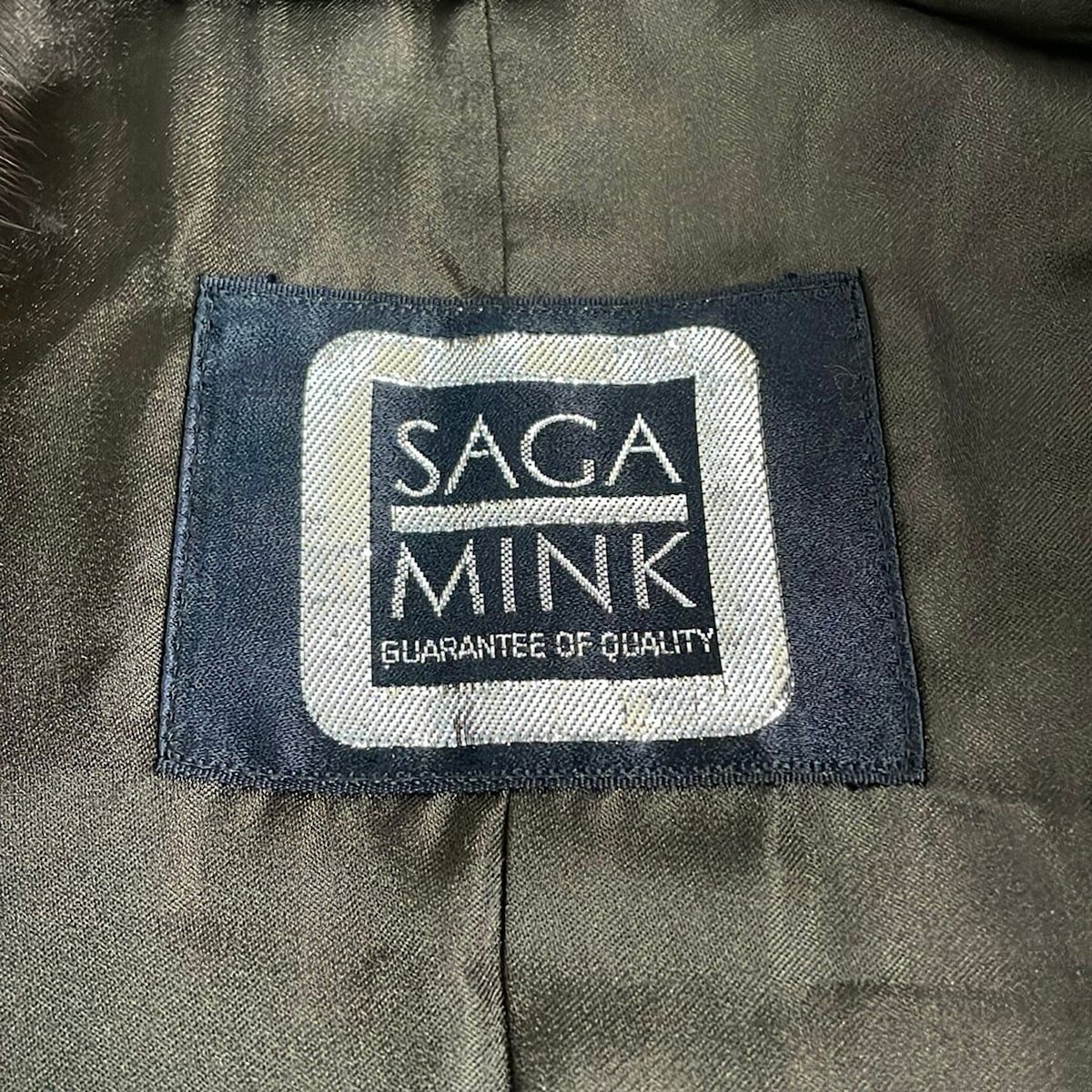 SAGA MINK(サガミンク) コート サイズ11 M レディース美品 - ダーク