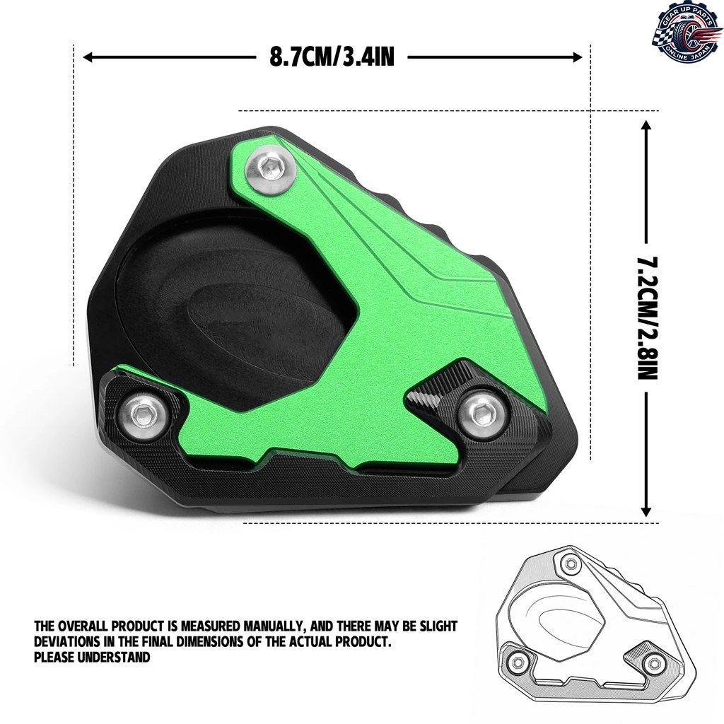 ZX4R ZX4RR ZX-4RR ZX-4R ZX4RR ZX25R オートバイ用 キックスタンド