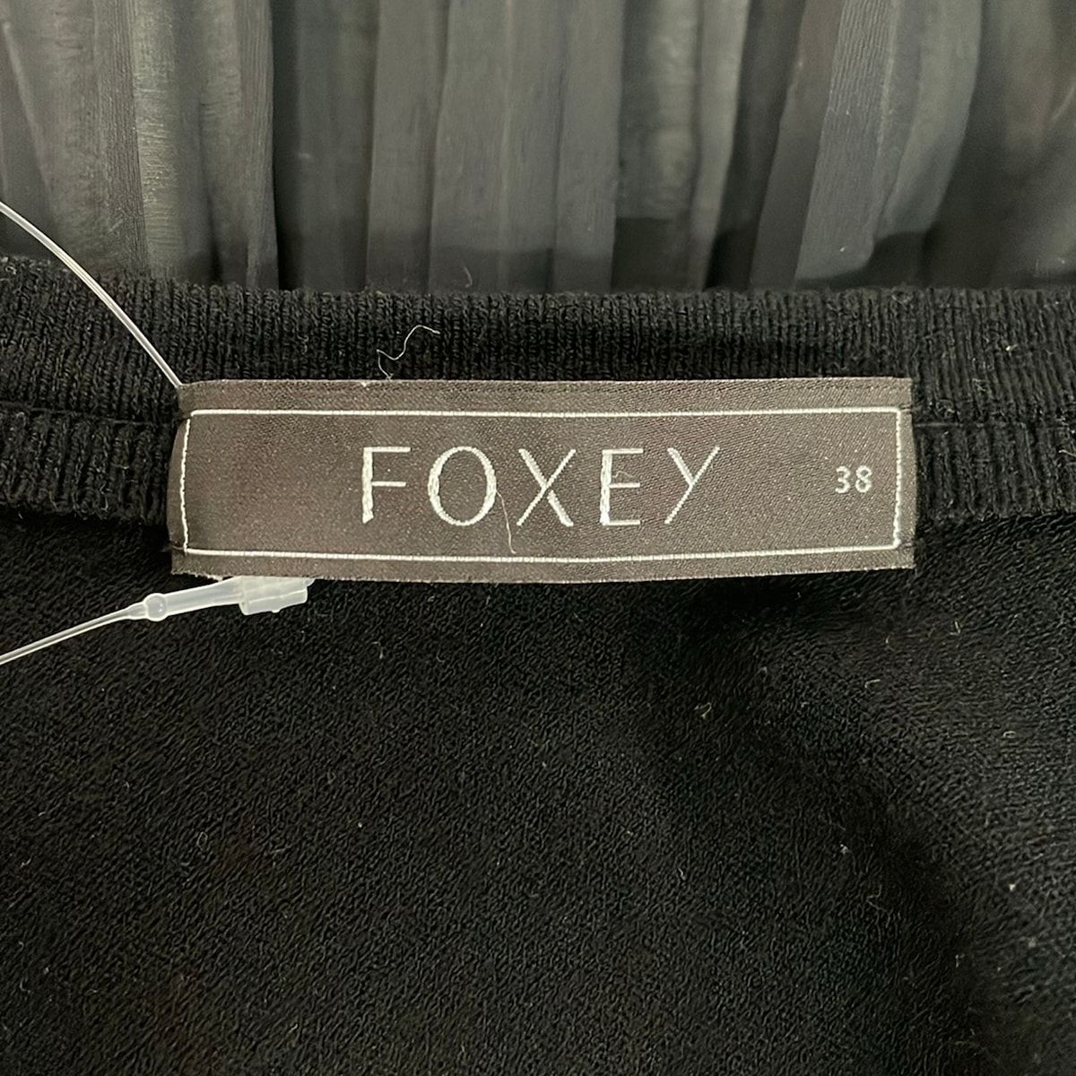 FOXEY(フォクシー) ボレロ サイズ38 M レディース美品 - 31216 黒 七分