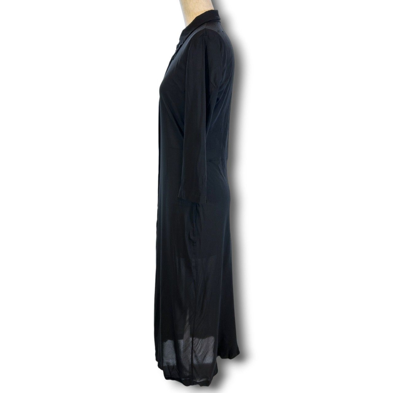 JIL SANDER ジルサンダー シアーシャツワンピース ドレス ロング