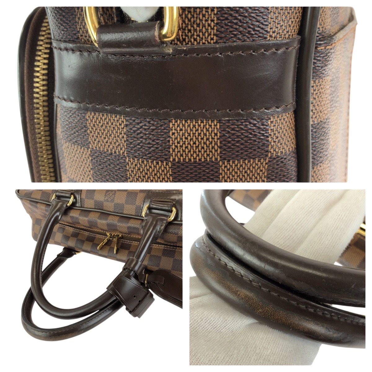 美品 LOUIS VUITTON ルイヴィトン ダミエ エベヌ イカール 2way