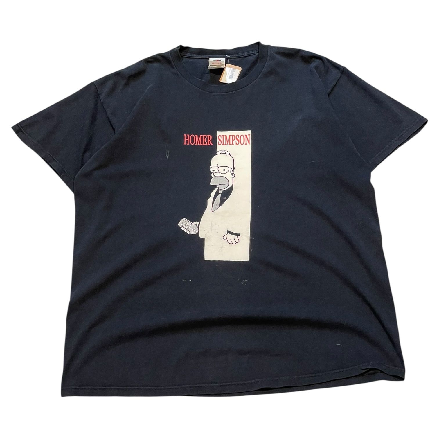 00s Simpsons “Scarface” Parody S/S Tee 黒 XL シンプソンズ
