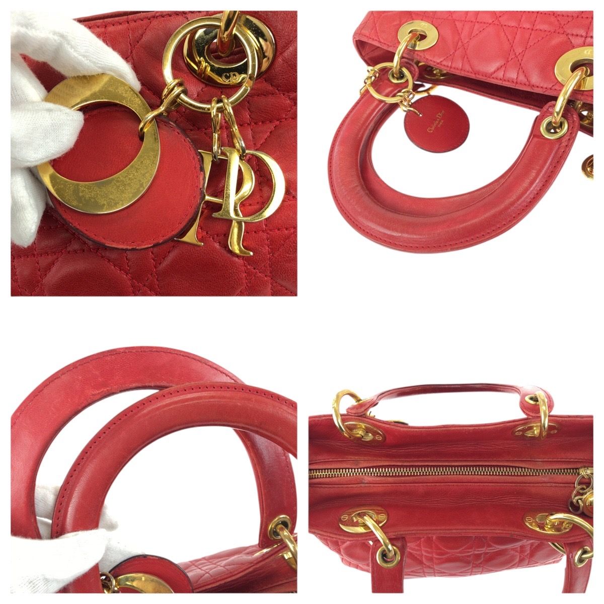 Christian Dior ディオール カナージュ ヴィンテージ Christian Dior クリスチャンディオール ヴィンテージ レディ