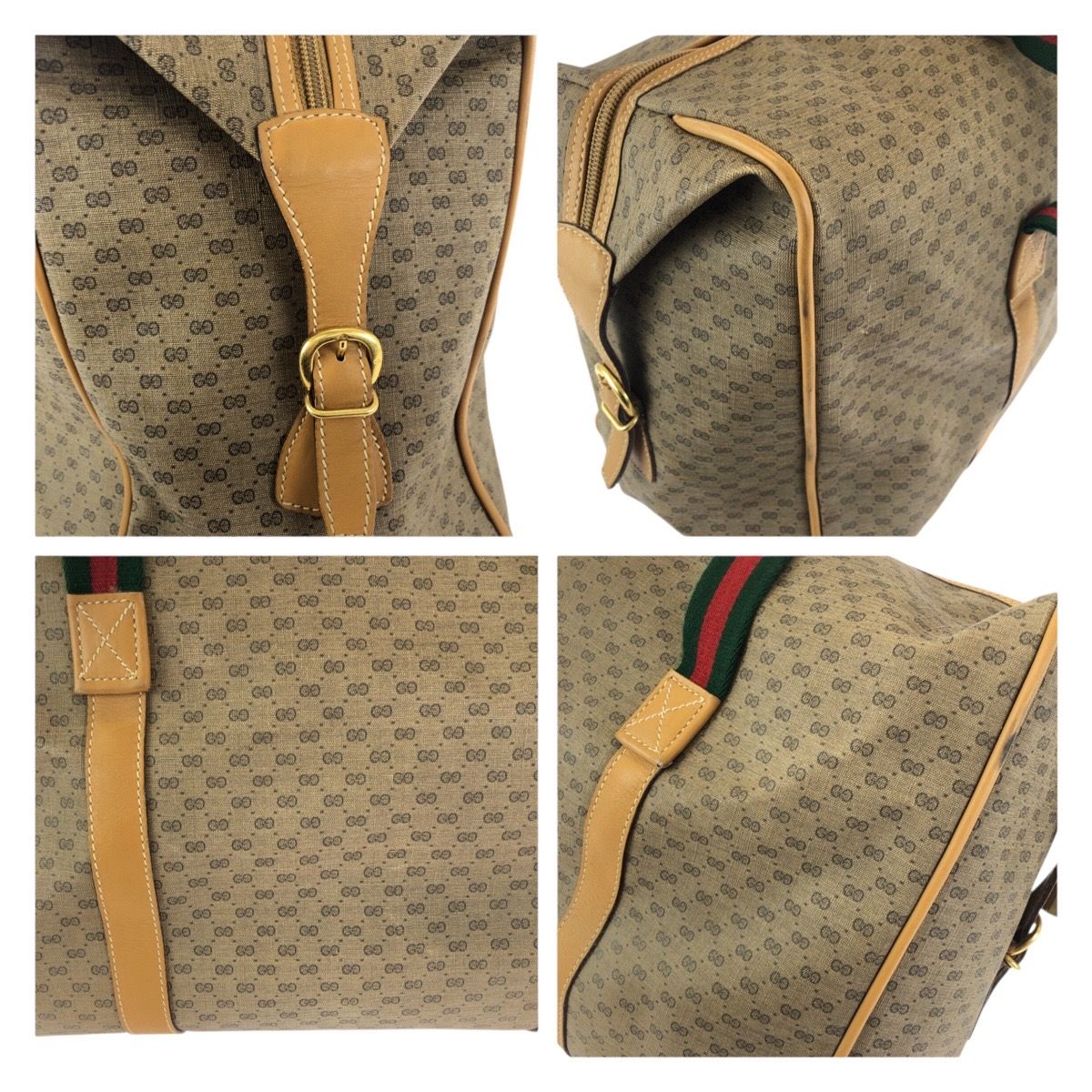 美品 GUCCI グッチ ヴィンテージ オールドグッチ シェリーライン