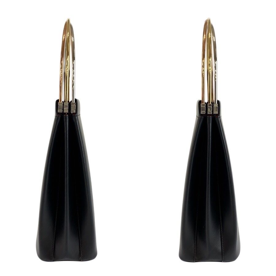 美品 CARTIER カルティエ トリニティ ブラック 黒 レザー ハンドバッグ