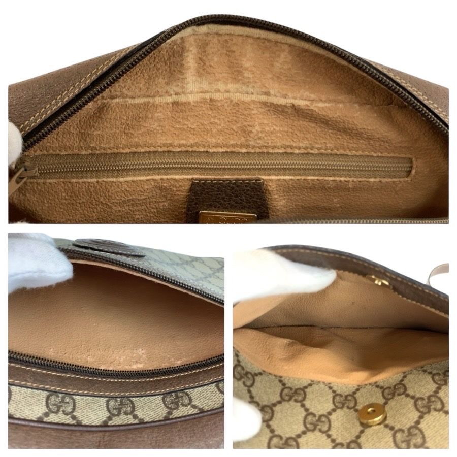 美品 GUCCI グッチ ヴィンテージ シェリーライン GGスプリーム