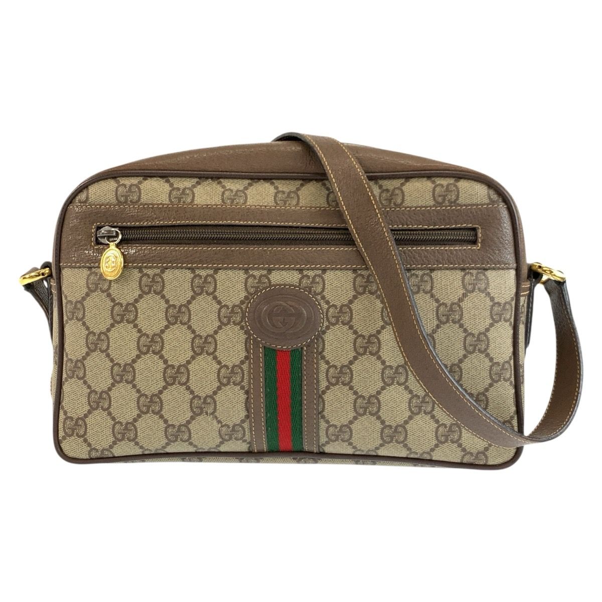 美品 GUCCI グッチ ヴィンテージ シェリーライン GGスプリーム