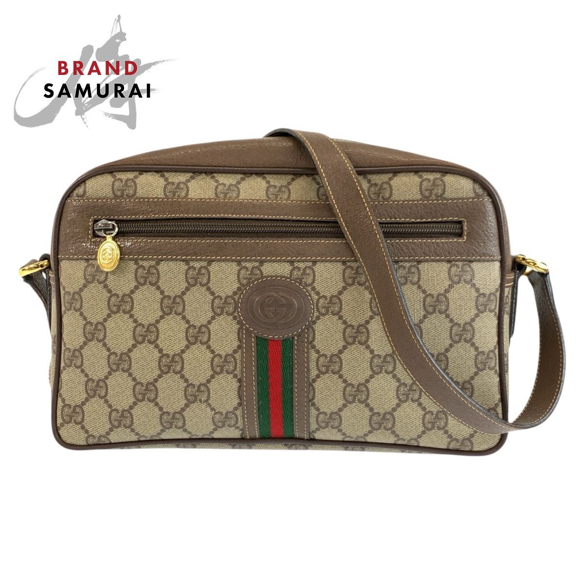 美品 GUCCI グッチ ヴィンテージ シェリーライン GGスプリーム