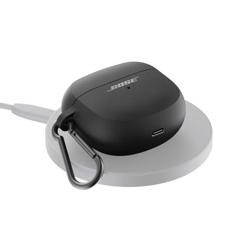 Bose Ultra Open Earbuds ワイヤレス充電 ケースカバー ブラックJu