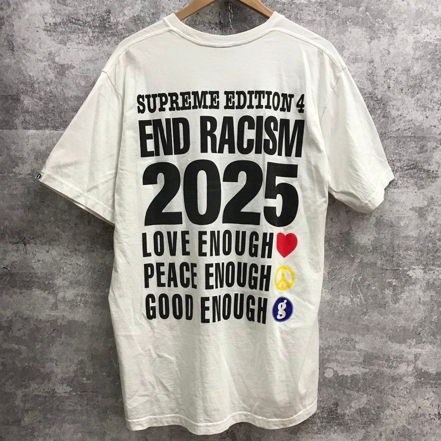 Supreme × GOODENOUGH 25SS End Racism Tee シュプリーム