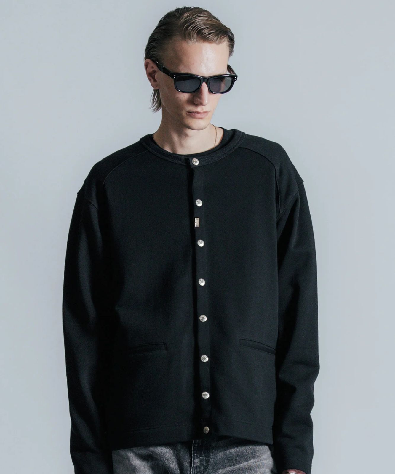 RIDERS SWEAT CARDIGAN / ライダーススウェットカーディガン THE CRIMIE｜クライミー RIDERS CARDIGAN SWEAT ライダース スウェット