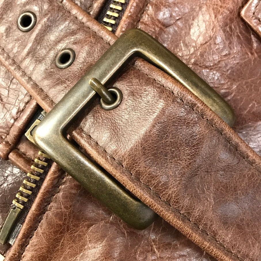 Schott ショット ダブルライダースジャケット レザー 牛革 裏地