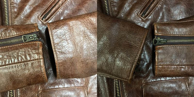 Schott ショット ダブルライダースジャケット レザー 牛革 裏地