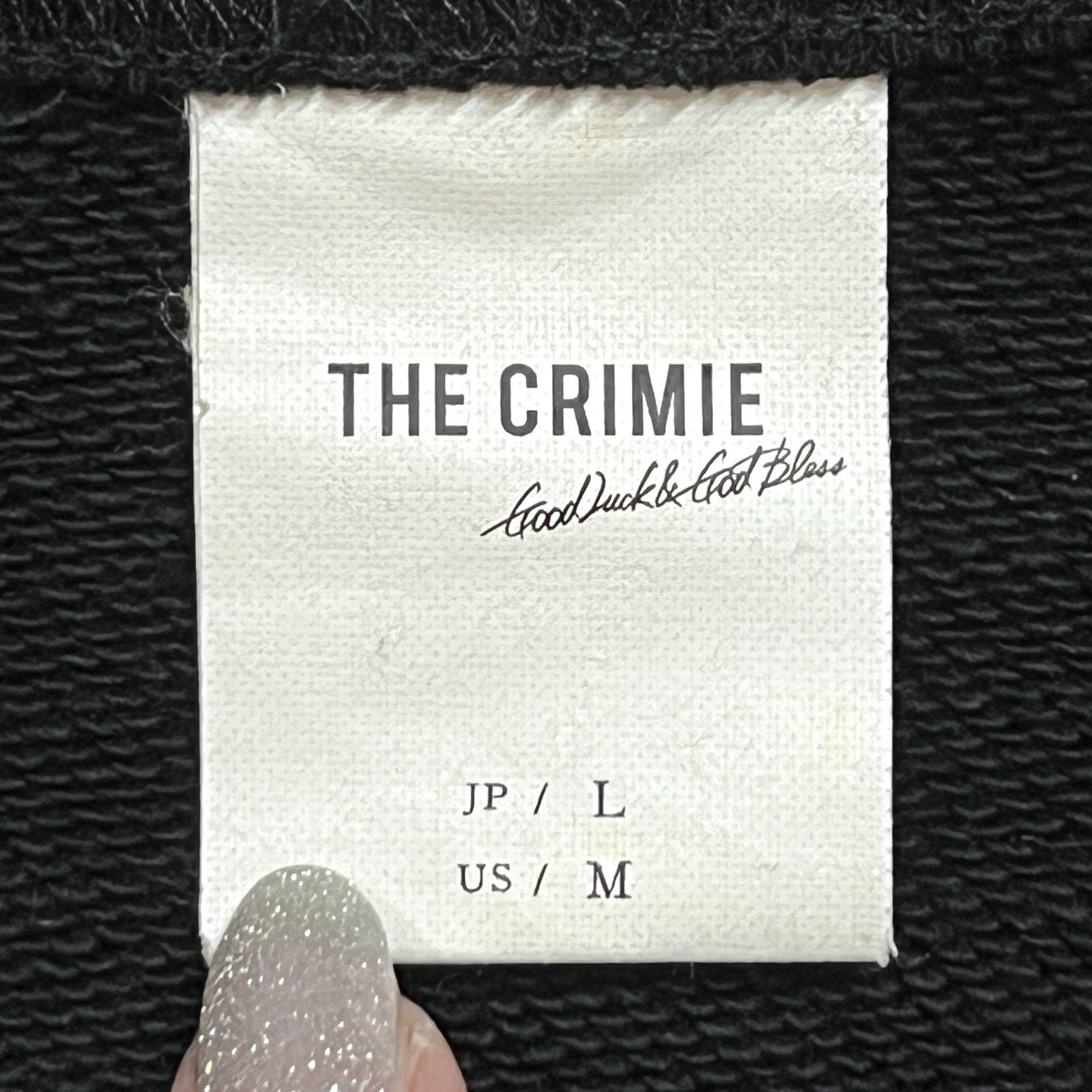 THE CRIMIE｜クライミー RIDERS CARDIGAN SWEAT ライダース スウェット
