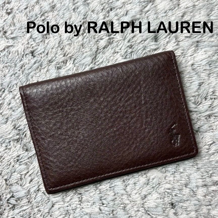 極美品】Polo by RALPH LAUREN ラルフローレン カードケース 名刺入れ