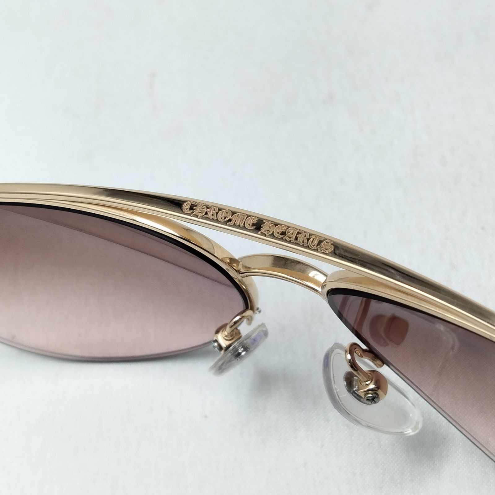 ✨️CHROME HEARTS✨️ クロムハーツ サングラス GP メタル ゴールド