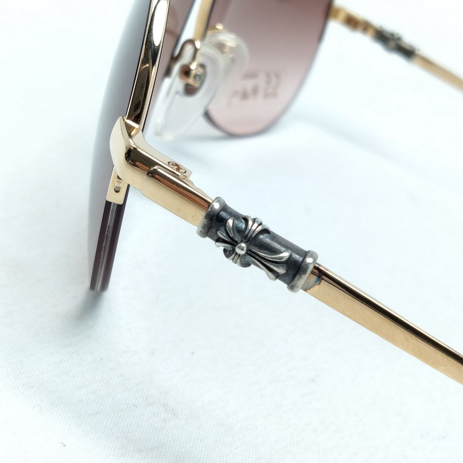 ✨️CHROME HEARTS✨️ クロムハーツ サングラス GP メタル ゴールド