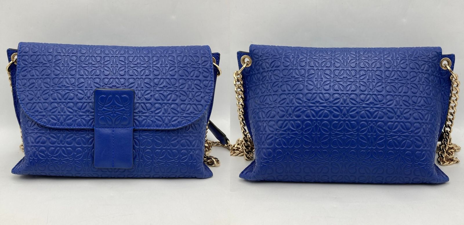 LOEWE ロエベ リピートアナグラム アベニュー チェーン ショルダー